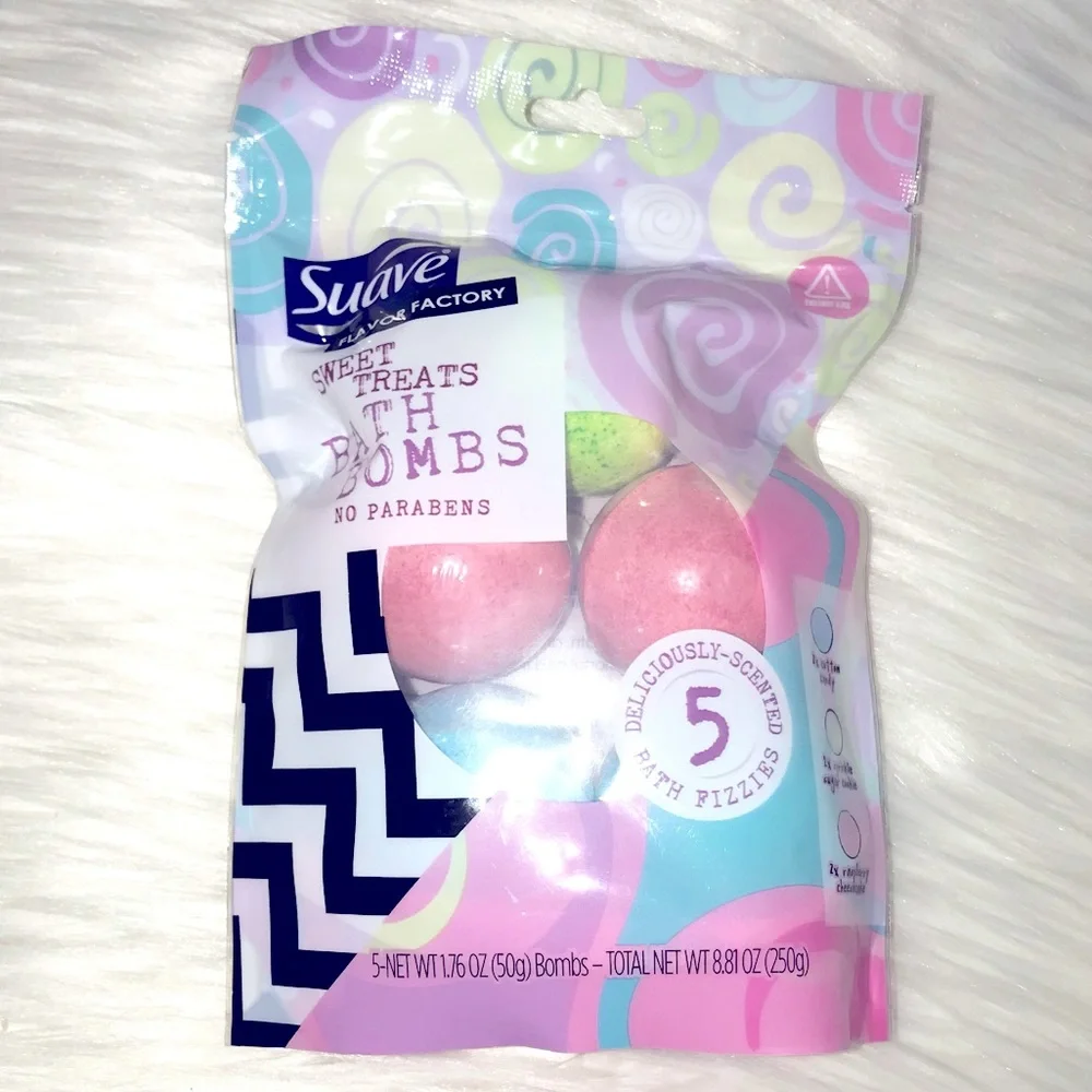 Sweet Treats Cotton Candy Bath Bombs